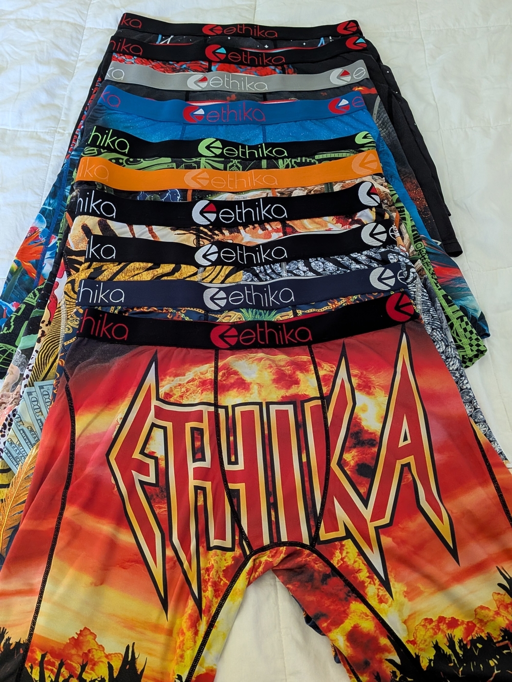 💥Ethika Men's 10 Brief Bundle 💥💥💥size (XL)